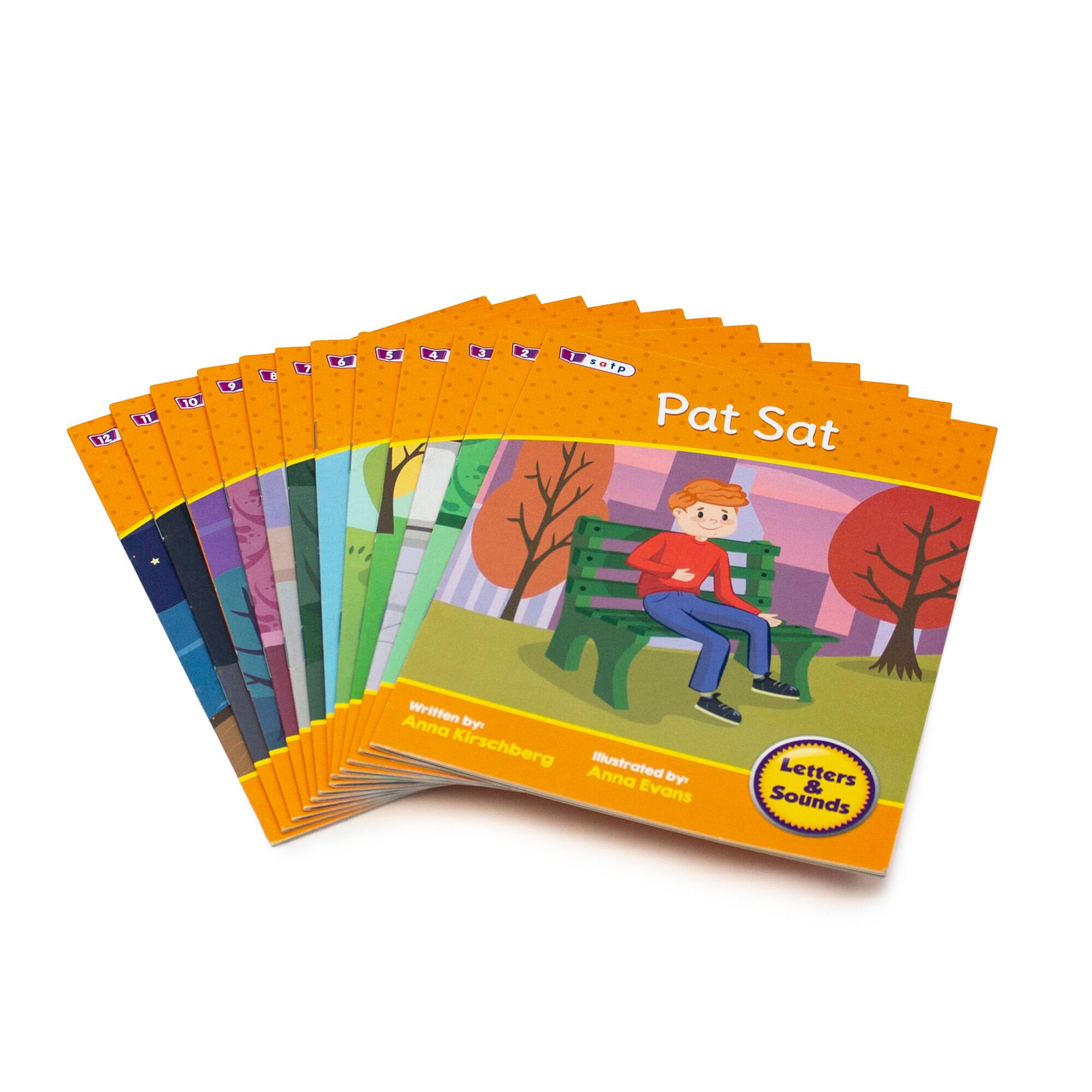 Junior Learning® Letters & Sounds Phase 2 Set 2 Fiction Educational Learning Set